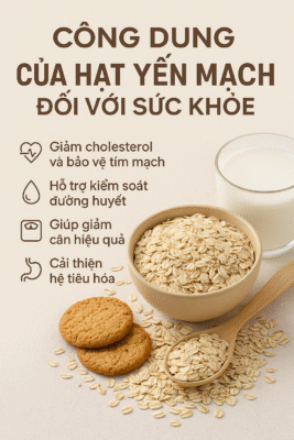 yến mạch bao nhiêu calo