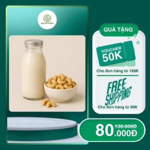 Sữa hạt điều
