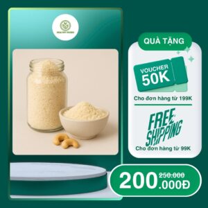 Bột hạt điều