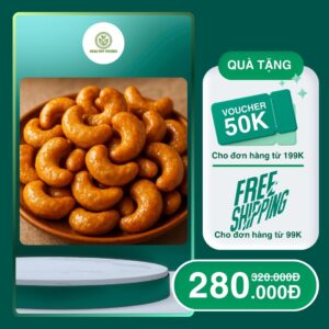 Hạt điều rang bơ
