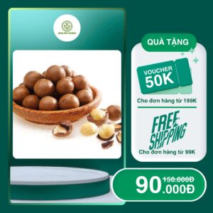 Hạt Macca Nguyên Vỏ Rang Tự Nhiên