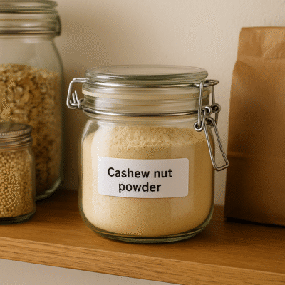 Bảo quản bột hạt điều đúng cách
